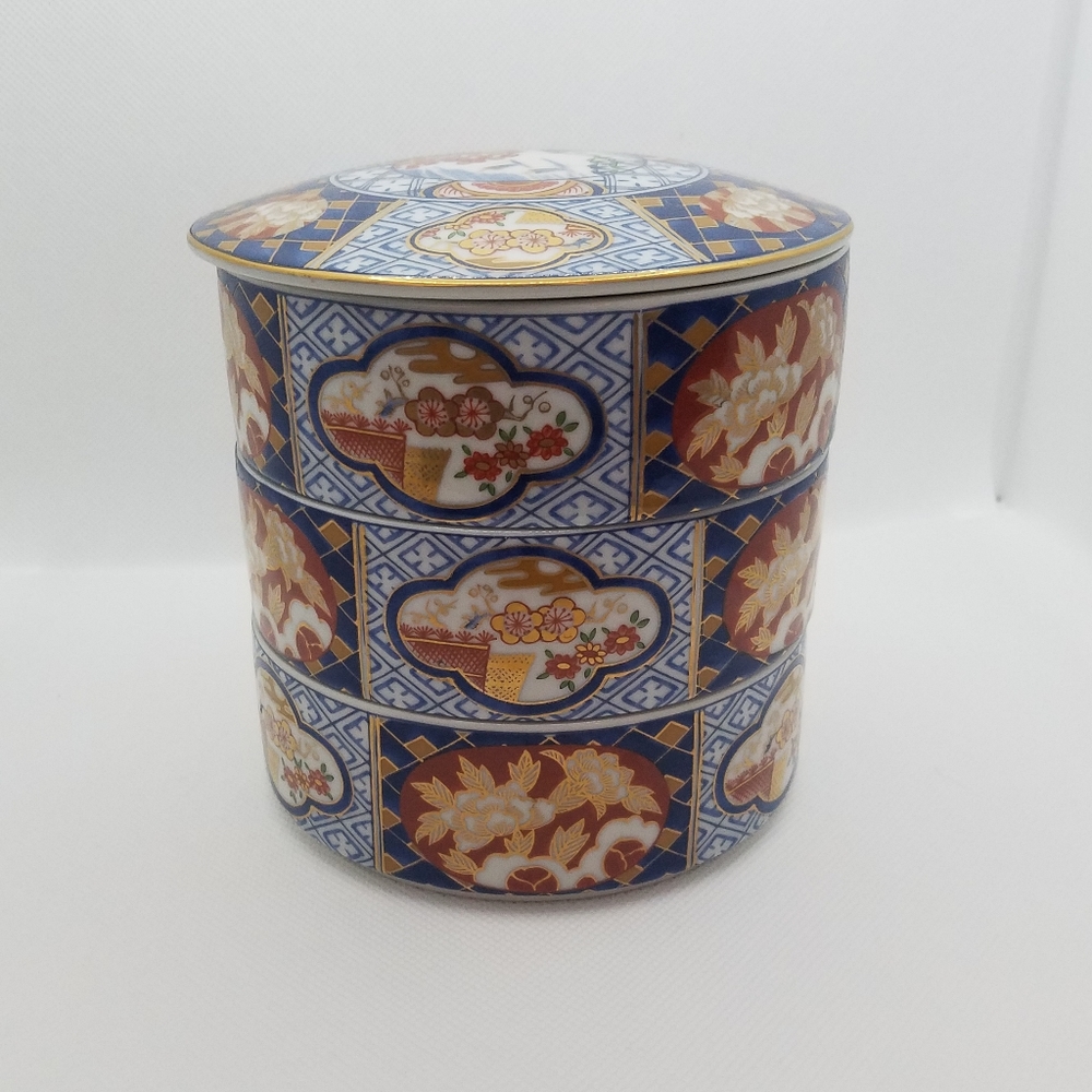 Vintage OMC Kozangama stacking bowls